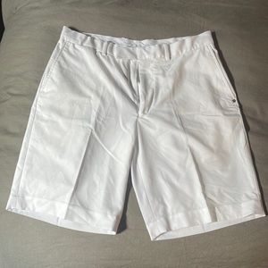 Polo Ralph Lauren RLX white golf shorts, size 35, 10”in-seam